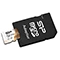 کارت حافظه microSDXC سیلیکون پاور مدل Superior کلاس 10 استاندارد  UHS- I U3 A1 سرعت 100MBps ظرفیت 256 گیگابایت به همراه آداپتور SD